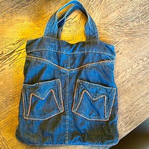 Marc Jacobs Denim Tote Bag in Blue
